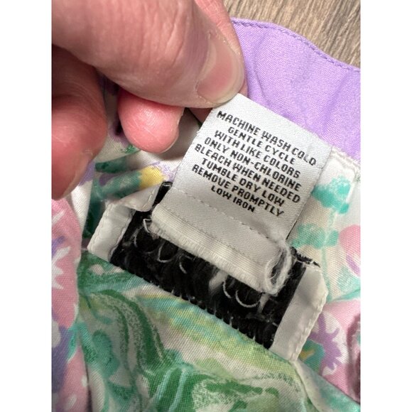 Vintage Models Coat Floral Nightgown Robe Size M 55% Cotton 45% Polyester White - Picture 3 of 14